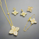 Womens Long Chain Necklace Set S4695144 - TUZZUT Qatar Online Shopping