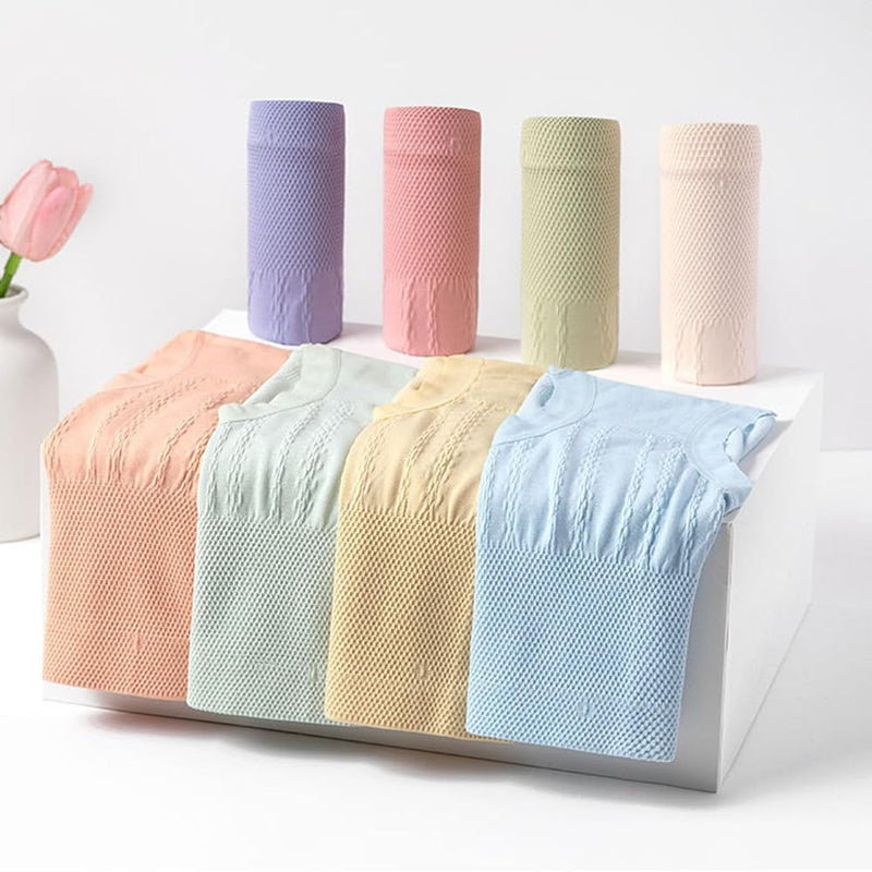 5pcs High Waist Knitted Modal Ladies Underwear 75401 - TUZZUT Qatar Online Shopping