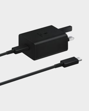 Samsung 45W PD Power Adapter USB-C Port/USB Type-C to C Cable 1.8m EP-T4510 - Tuzzut.com Qatar Online Shopping