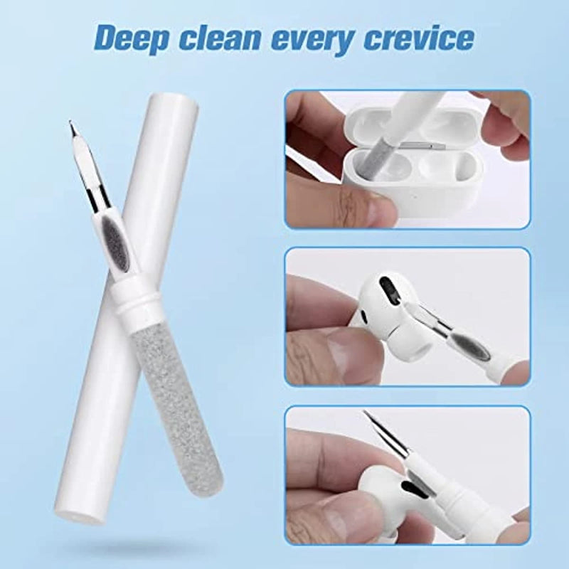 Earphone Cleaner Pen Multifunctional Cleaning Tool Kit for AirPods Bluetooth Headset Computer Keyboard Headphones Dust Brush S3529461