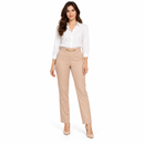Women’s Blush Beige Trousers with Gold Chain Detail 28731