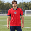 Men’s Red England Football Jersey with Navy Trim JR10