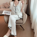 2 Pcs Women 's Short Sleeve Night Set 556307 - TUZZUT Qatar Online Shopping