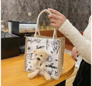 Cute Bear Tote Bag 1729919 - TUZZUT Qatar Online Shopping