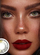 Unibling Tears Brown Contact Lenses for Eyes (1 Pair) - TUZZUT Qatar Online Shopping