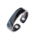 Personality Opening Magnetic Therapy Ring For Men Women Slimming Weight Lose Rings Energy Lymphatic Drainage Magnet Finger Ring X6305182 - TUZZUT Qatar Online Shopping
