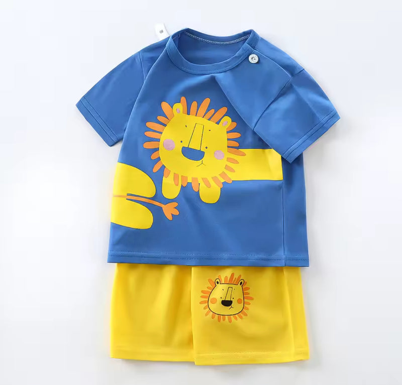 Children Summer Short Sleeve Clothes Set 1587944 - TUZZUT Qatar Online Shopping