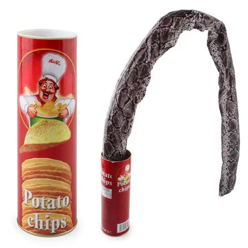 Potato Chips Can Jump Magic Tricks Spring Toys 289368 - TUZZUT Qatar Online Shopping