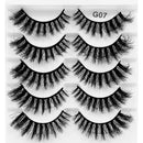 5 Pairs Beauty Tools False eyelashes 470088 - TUZZUT Qatar Online Shopping