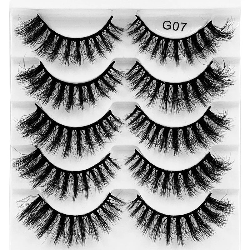 5 Pairs Beauty Tools False eyelashes 470088 5 Pairs Beauty Tools False eyelashes 470088