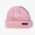 winter Acrylic letter Thicken knitted hat warm hat Skullies cap beanie hat for men and Women 479750
