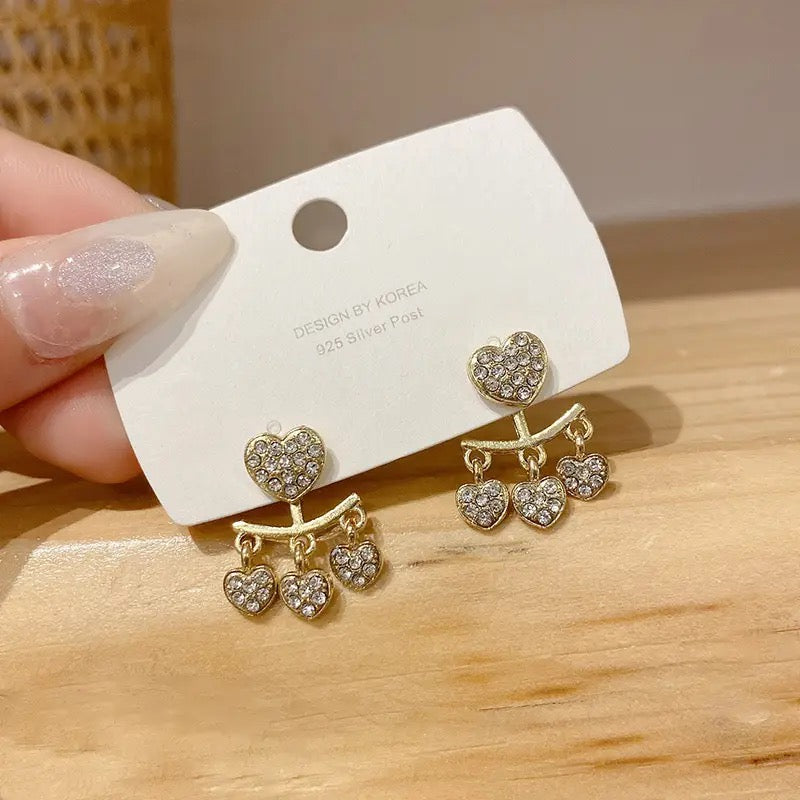 Heart-shaped Earrings for Women Heart-shaped Earrings for Women
