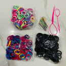 3set Elasticity Colorful Hair Ties And clips 17420106 - TUZZUT Qatar Online Shopping