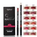 QiBest 12 Pcs Beauty Tools Lipstick 505398 - TUZZUT Qatar Online Shopping
