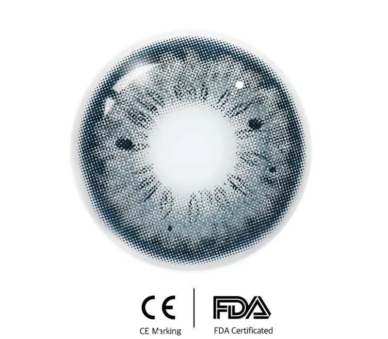 Unibling  Iffy Blue Contact Lenses for Eyes (1 Pair) - TUZZUT Qatar Online Shopping