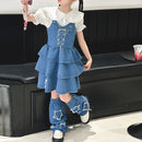 2 Pcs Girls Dress Suit 5-6Y 552483 - TUZZUT Qatar Online Shopping