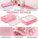 8pcs/Set Travel Storage Bags Luggage Compartment Classified Storage Bag 494609 - TUZZUT Qatar Online Shopping