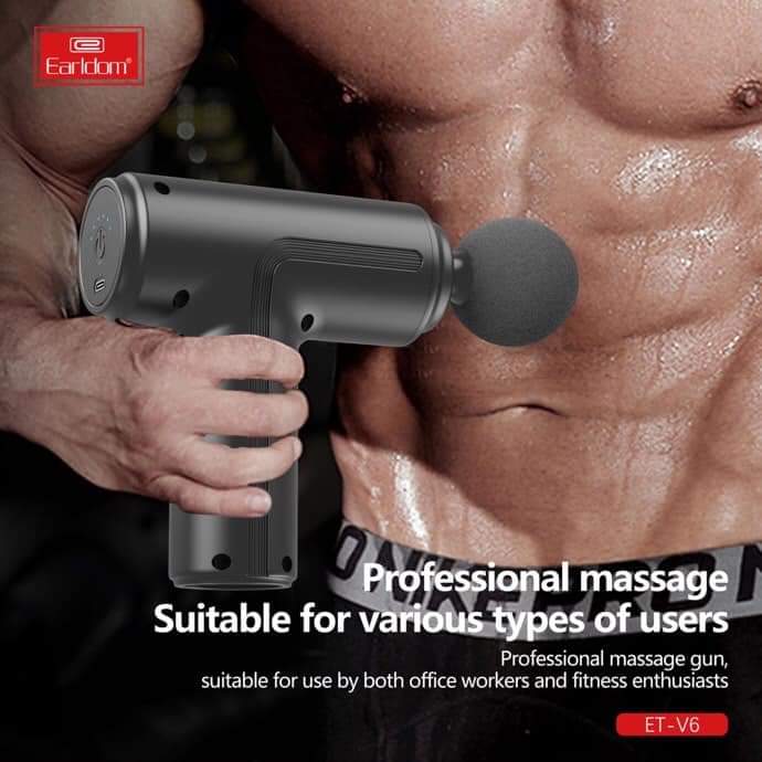 Earldom Mini Vibration Massage Gun ET-V6 - Tuzzut.com Qatar Online Shopping