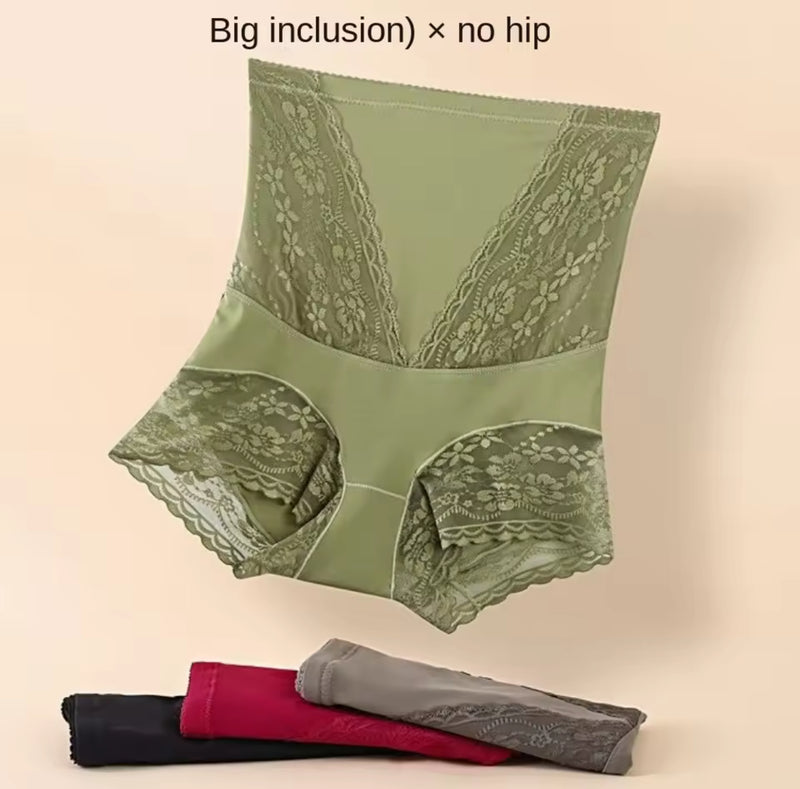 Lace Flowers Postpartum Body Shaper High Waist Shapewear138661 - TUZZUT Qatar Online Shopping