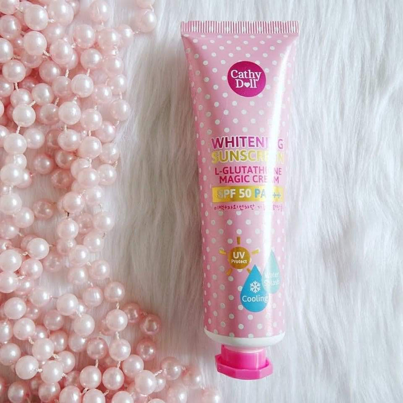 Cathy Doll L-Glutathione Magic Cream Sunscreen SPF 50 Cathy Doll L-Glutathione Magic Cream Sunscreen SPF 50