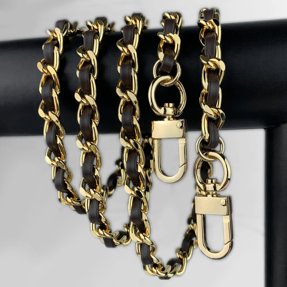 Bag Chain Small Golden Balls Non-fading Metal Adjustable Length Replacement Shoulder Strap SS009 Bag Chain Small Golden Balls Non-fading Metal Adjustable Length Replacement Shoulder Strap SS009
