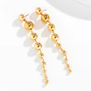 Classic Elegant Imitation Pearl Dangle Earrings For Women - Tuzzut.com Qatar Online Shopping