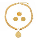 Herseygold Life Tree Necklace Set Gold Color Necklace S4644219 - TUZZUT Qatar Online Shopping