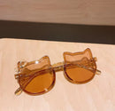 Korean Style Cat Shape Children's Cute Cartoon Sunglasses 471643 - TUZZUT Qatar Online Shopping