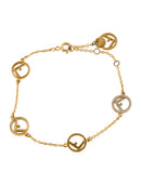 Five-Circle Hollow Letter Bracelet X4564217