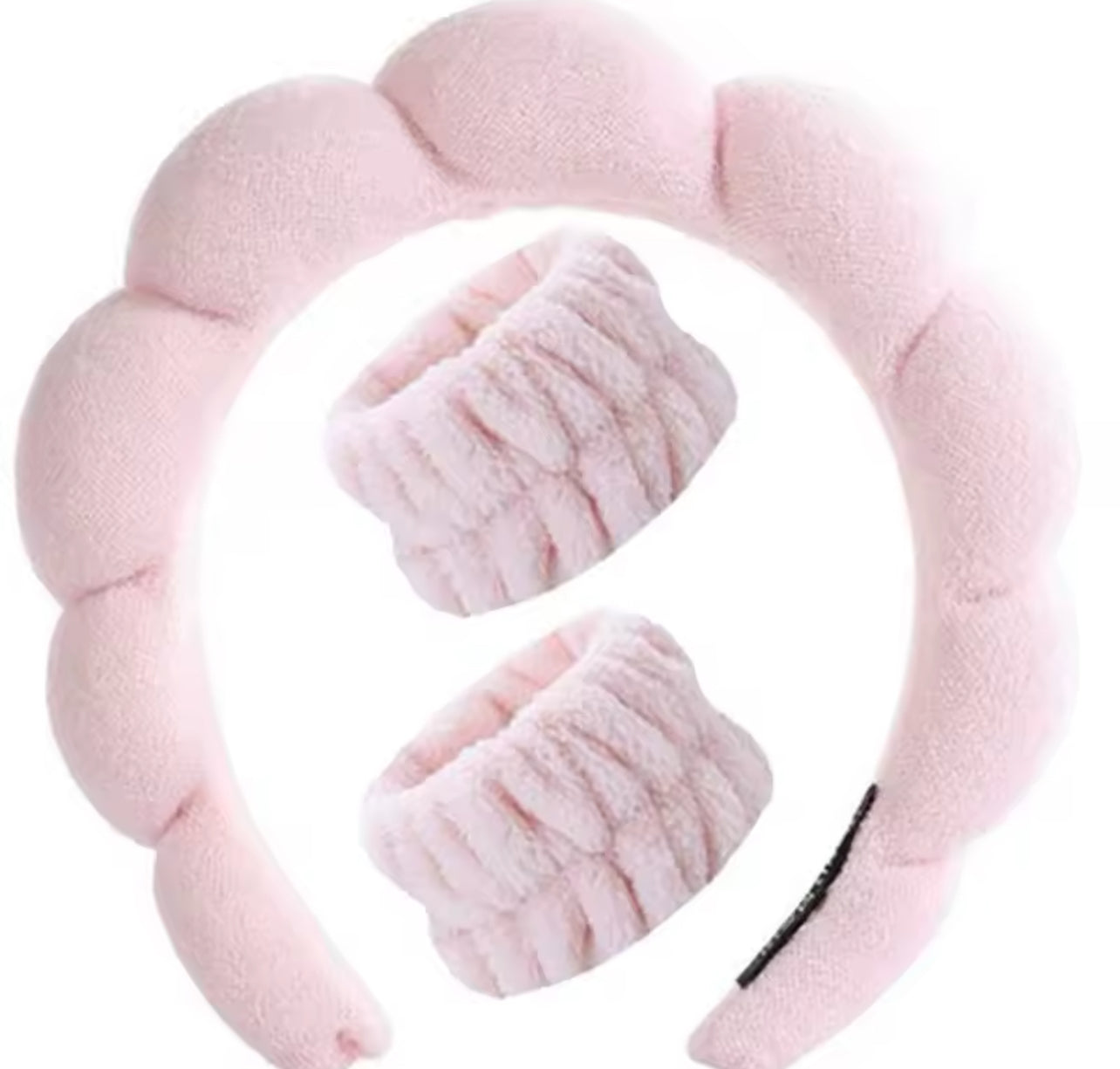 3Pcs Fashion Microfiber Washing Wristbands Scrunchies Puffy Headband 488126 3Pcs Fashion Microfiber Washing Wristbands Scrunchies Puffy Headband 488126