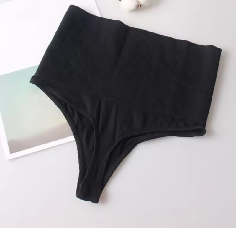 Women Tummy Control High Waist Slimming Panties Thongs Shapewear Underwear Brief 46116 - TUZZUT Qatar Online Shopping