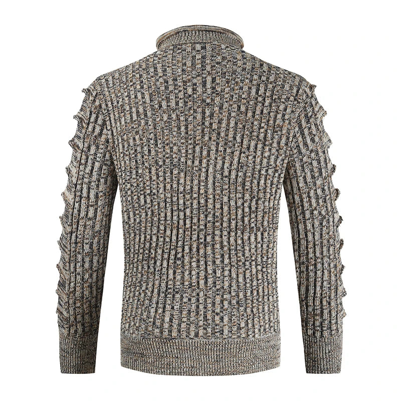 Fall/Winter Men's Loose Stand Collar Pullover Sweater Tether Trend Knitwear S4270320 Fall/Winter Men's Loose Stand Collar Pullover Sweater Tether Trend Knitwear S4270320