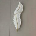 Feather White LED Feature Wall Leaf Light - TUZZUT Qatar Online Shopping