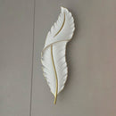 Feather White LED Feature Wall Leaf Light - TUZZUT Qatar Online Shopping