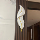 Feather White LED Feature Wall Leaf Light - TUZZUT Qatar Online Shopping