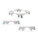 Heavy-Duty Adjustable Movable Base with Locking Casters For Washing Machine, Refrigerator and Dryer -SH MS05FS - Tuzzut.com Qatar Online Shopping