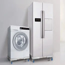 Heavy-Duty Adjustable Movable Base with Locking Casters For Washing Machine, Refrigerator and Dryer -SH MS05FS - Tuzzut.com Qatar Online Shopping