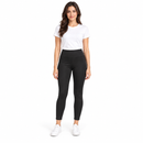 Women’s Black High-Waisted Full-Length Leggings 562