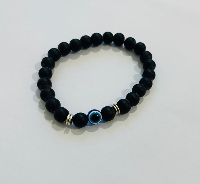 Fashion Natural Stone Beads Eye Bracelet - Tuzzut.com Qatar Online Shopping