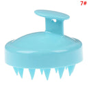Silicone Shampoo Scalp Hair Massager Shampoo Massage Comb Bath Massage Scalp Massager Hair Shower Brush Comb Care Tool - Tuzzut.com Qatar Online Shopping