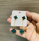 Long style Women Fashion Simple Design Earrings - Tuzzut.com Qatar Online Shopping