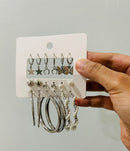 Women Fashion Simple Design Earrings - Tuzzut.com Qatar Online Shopping