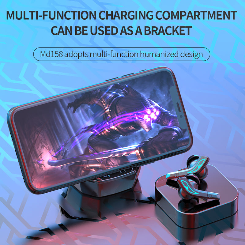 MD158 TWS Wireless Gaming Earbuds