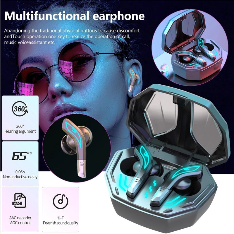 MD158 TWS Wireless Gaming Earbuds