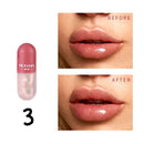 Natural Mini Lip Gloss, Liquid Plumping, Partial Pearl, Gloss, Moisturizer, Temperature Control, Color Changing Oil - Tuzzut.com Qatar Online Shopping