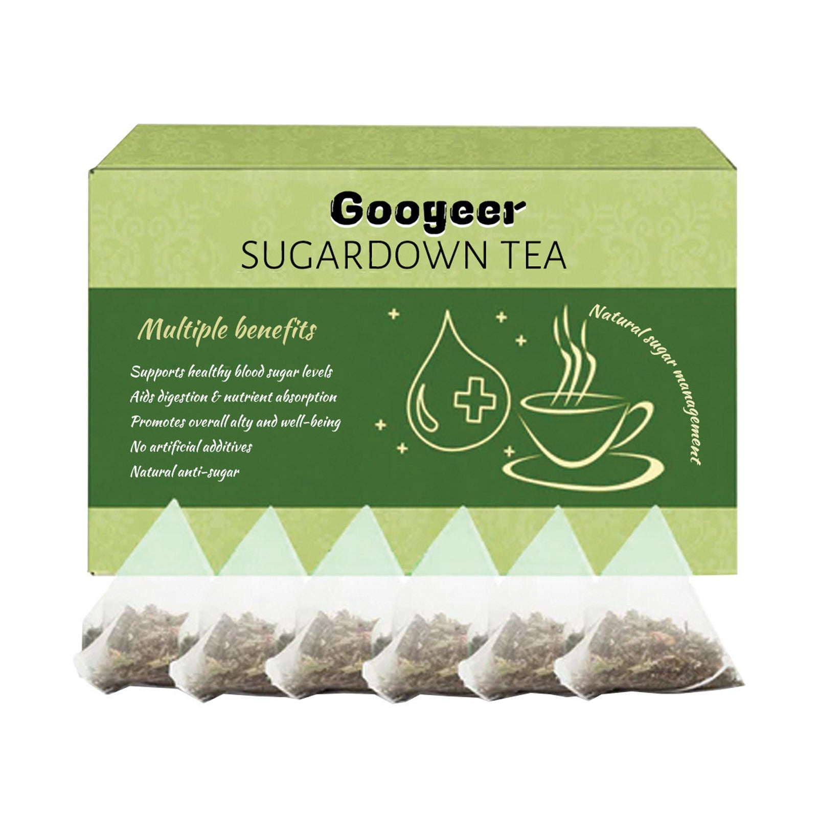 GOOYEER Sugar Down Tea 6Pcs GOOYEER Sugar Down Tea 6Pcs