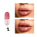 Natural Mini Lip Gloss, Liquid Plumping, Partial Pearl, Gloss, Moisturizer, Temperature Control, Color Changing Oil - Tuzzut.com Qatar Online Shopping