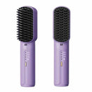 Portable Cordless Mini Hair Straightening Comb, Rechargeable Lightweight Hair Straightener Brush - WX98 - TUZZUT Qatar Online Shopping