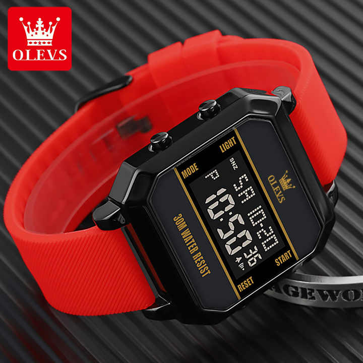 OLEVS Digital Mens Wristwatch W3376 OLEVS Digital Mens Wristwatch W3376