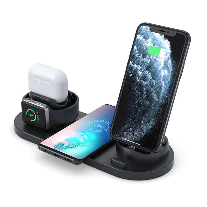 6 In 1 Multi Function Charging Stand WC 190 6 In 1 Multi Function Charging Stand WC 190